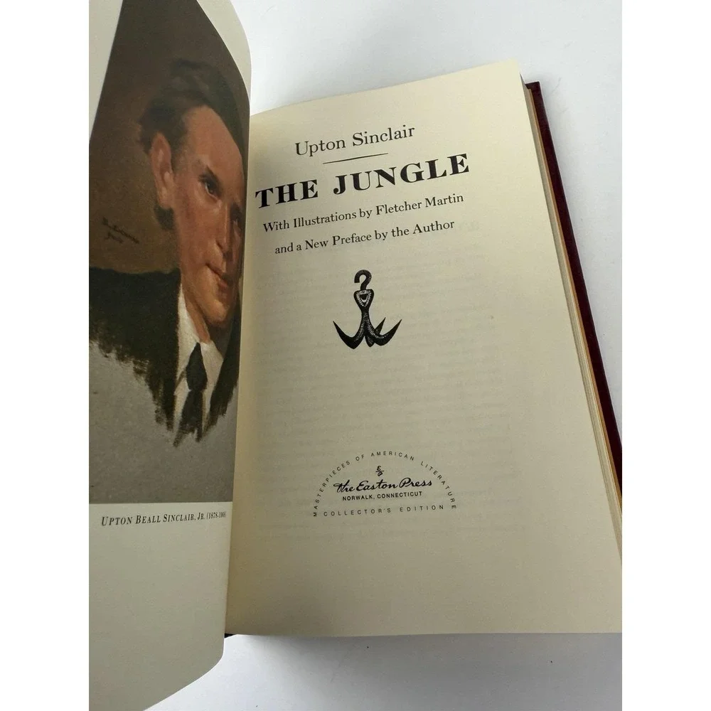 The Jungle by Upton Sinclair Easton Press Illustrated 1981